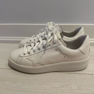 Golden Goose - White Purestar Sneakers - 38